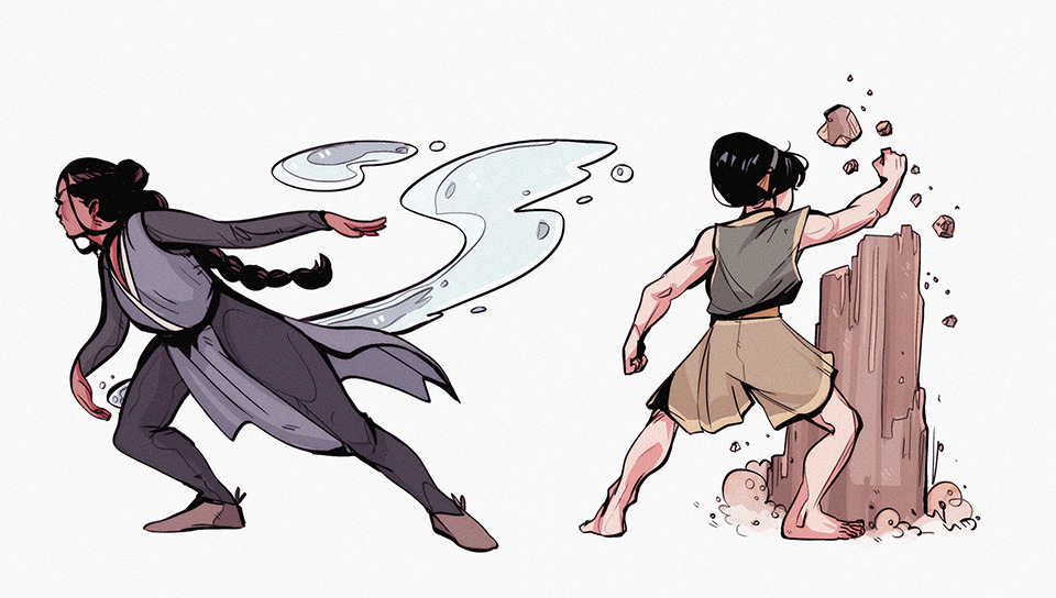 sasmilledge:characters from ‘Avatar: The Last Airbender’