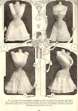 edwardian-time-machine:  ►Corset Wednesday Edwardian S-bend straight front corset. The Delineator, 1905. Source 