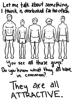 theambears:  I’ve been working on this on and off for a while now, but I thought it needed saying.  Want more body positivity help? Check out this masterpost of male body positivity blogs. :) 