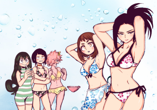 lucymadoschi:  Boku No Hero Academia Girls  (●'◡'●)