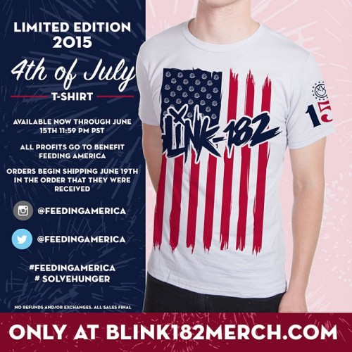 markhoppus:Celebrate the 4th of July and help feed the hungry. blink182.com