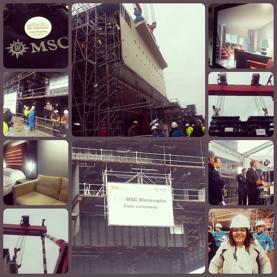 Back #home after the #coinceremony of #MSCMeraviglia, the #newship of #MSCCrociere! @msccruisesofficialFollow us in the blog from tomorrow for More original photo&news#MSCMeraviglia #event #crociere#crociera #MscFans #cruiselife #cruiseship...