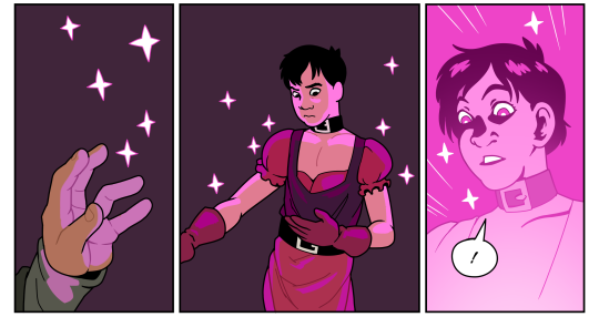 Some panels from the next comic!