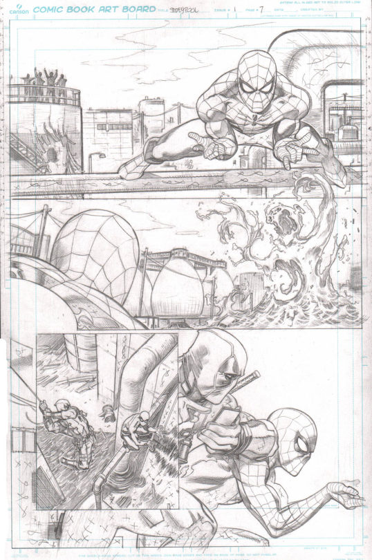 Spideypool comic