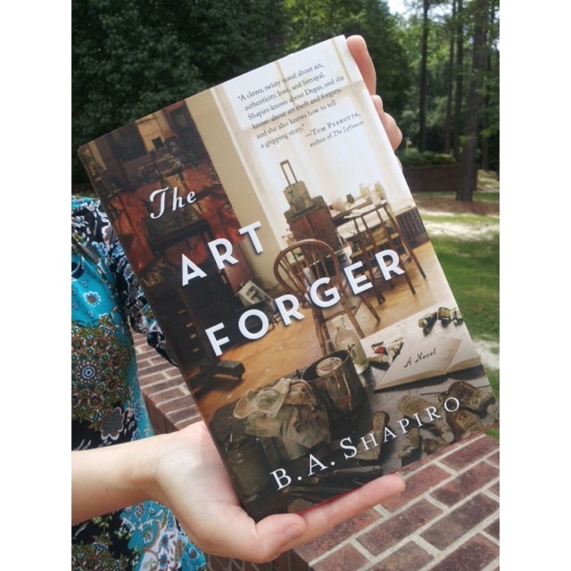 From the New Books Shelf: “The Art Forger” by #AlgonquinBooks author #BAShapiro. Available for checkout! #TheArtForger #SummerReading #PicturesOfText #NewBooks #NewBooksShelf #ChesnuttLibrary #FayState #BroncoPride #FSUBroncos (6.17.2014) (at Charles...