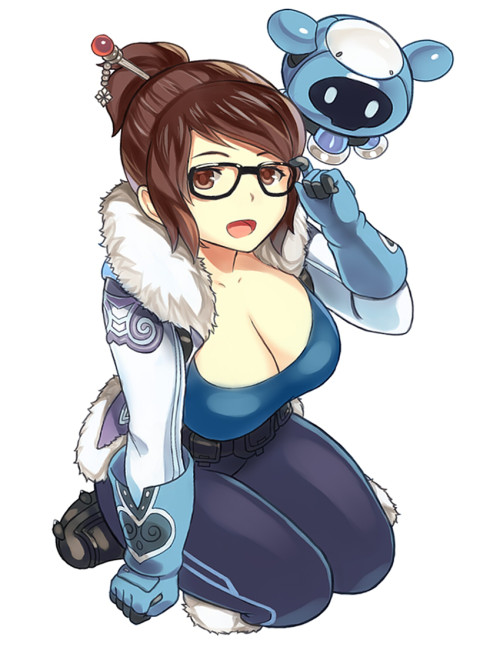 Porn Pics cutesienymph:  Overwatch - Mei | Sieyarelow