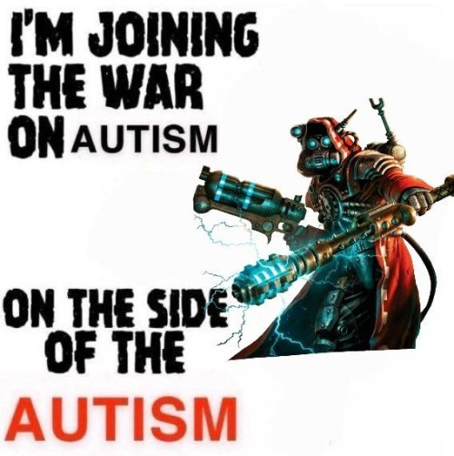 The More I Learn About The Admech The More Convinced I Am That They Are All Autistic So I Was Compelled