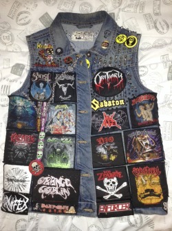 Joebelladonna:  I Never Uploaded A Battle Jacket Update, Did I?  The Inside Was Signed