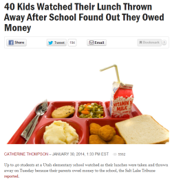 kinkyturtle:  theuppitynegras:  geejayeff:  jellyroll22:  marsofbrooklyn:  blessedbeyoundmeasure15:  geejayeff:  He told the Tribune that throwing away the students’ lunches could have been easily prevented, but did not say it was a mistake. &ldquo;If