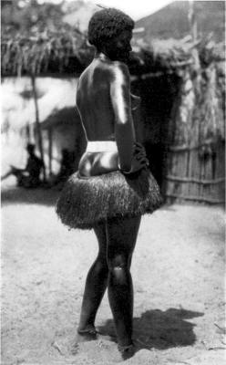 Dancing girl from Guinea-Bissau. Via Collection