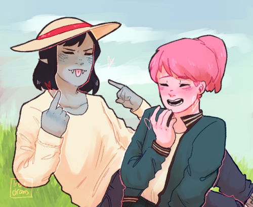 irene-draws:bubbline make s me soft… good wlws..