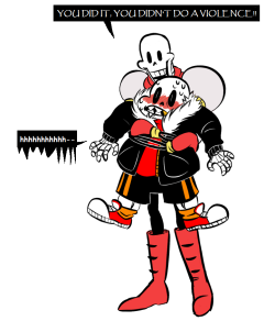 missmariefanart:  More underfell? okie doke.Papyrus