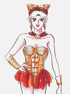 :Sailor Moon on the runwayKoan: Mugler FW 1992, Setsuna: Chanel FW 1992, Serenity: Dior Haute Coutur