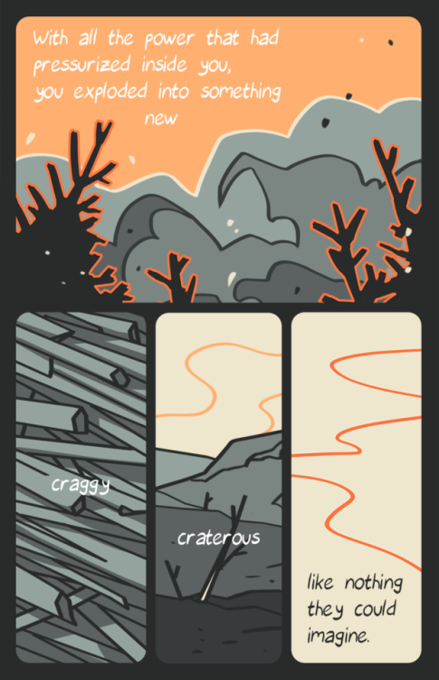 geniusbee: geniusbee:  Mt. St. Helens I’ll have limited copies of this in print at VanCAF17 this weekend, come see me at table D-11!   I hadn’t even realized that it’s the anniversary of the eruption today (May 18, 1980) - I think Mt St Helens