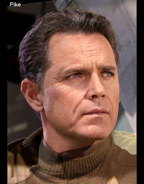 tastefullyoffensive:  Star Trek Actors Past and Present Combined [thenordicguy]Previously: Celebrities