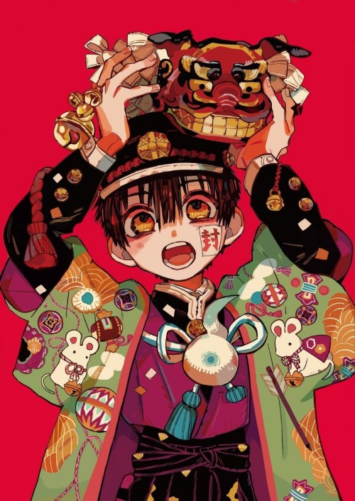 sunlightinourheadlights: Jibaku Shounen Hanako-kun ★ G-Fantasy covers ★ Textless