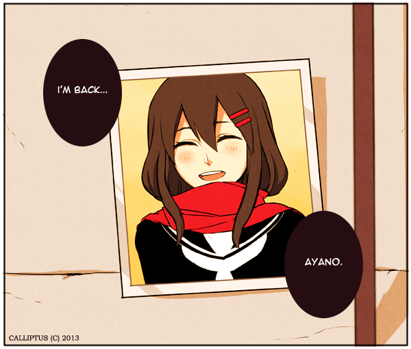 calliptus:  HAPPY BIRTHDAY, AYANO! I drew this while listening to this beautiful