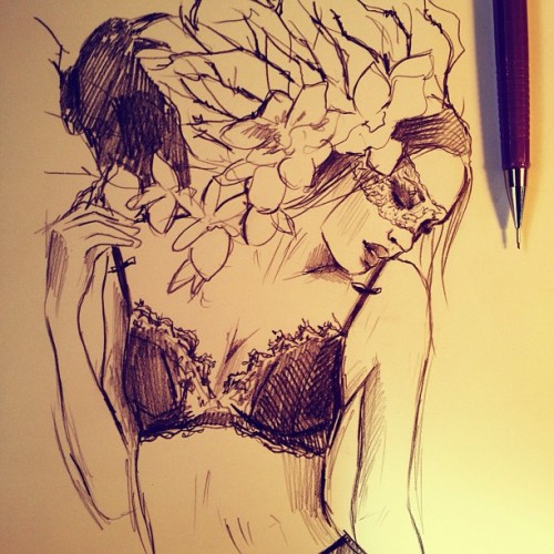 lohrien:  Illustrations by Nanda Correa  flickr l tumblr l society6