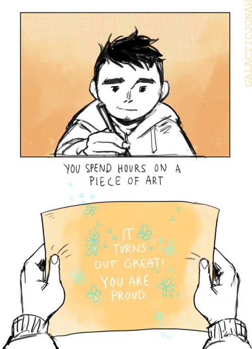rmh8402: this-artist-rushes-in: galacticjonah: Everyone struggles with this feeling.  But you 