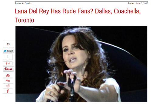 pinupgalore-lanadelrey:  pinupgalore-lanadelrey:  (x)I HIGHLY doubt she canceled the Dallas show because of fans but some of the fans at that show acted horribly.. pouring beer on people and fighting.. it’s just terrible. Some fans really need to check