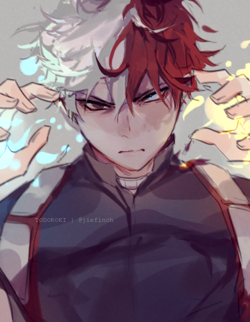 jiefinch:do i draw todoroki a lot? guilty as charged.. but hes so fun ):speedpaint