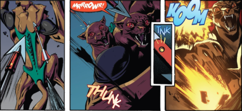 Ouch, Poor KittyMighty Morphin Power Rangers #21