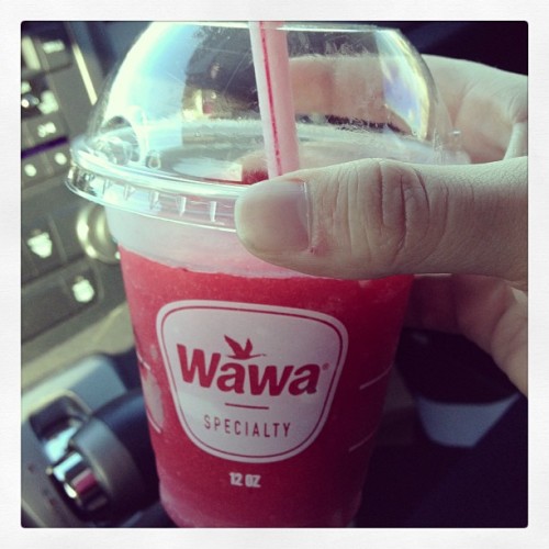 Yummy. I’ve missed Wawa so much. #smoothie #strawberry #florida #wawa #yum #stpete