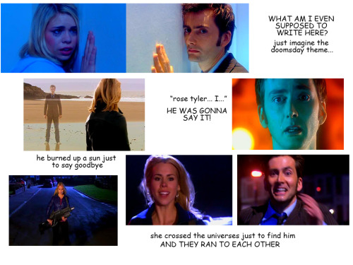 skinnyscottish:  A quick guide to Rose and the Doctor.