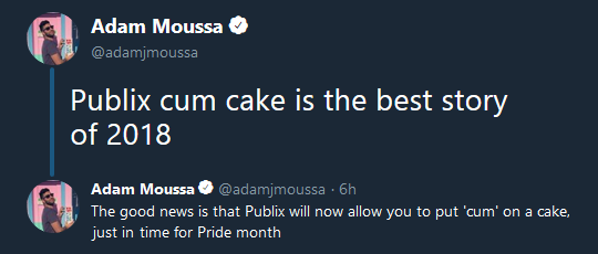 Publix censors graduation cake to remove the cum from "Summa Cum Laude"