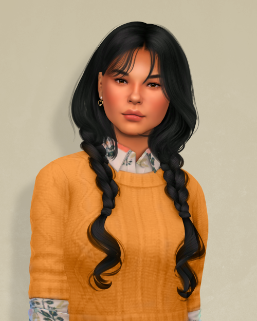 The Sims 4 – Download Sim – Norah Norah – I hope you enjoy playing with this sim. ♡-Unzip the downlo