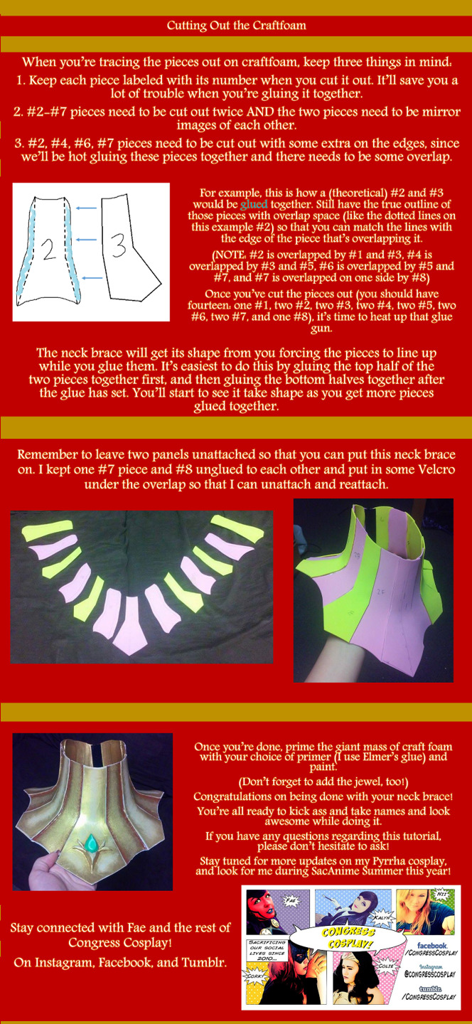 congresscosplay:  Facebook: InstagramFae’s DeviantArtHer Other Tutorial
