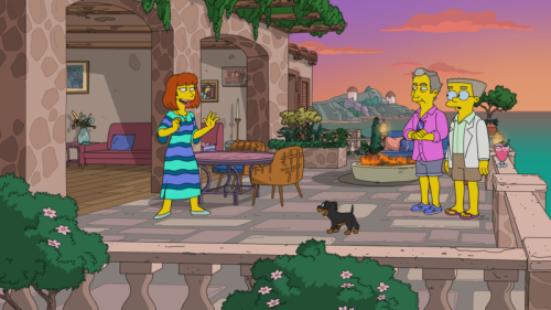 promo pics for Portrait of a Lackey on FireSeems like Homer takes on a plot with Burns’ dogs? I’m wo