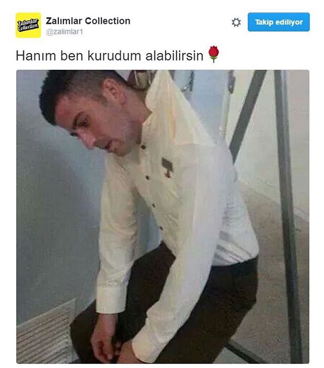 Hanım ben kurudum alabilirsin