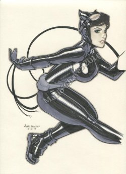 thehappysorceress:  Catwoman by Mario Chavez