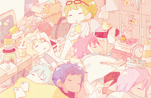 pinkustar:  〖 kiseki no sedai days 〗✪ art by: dulki ➞ ORG: ➀   ➁   ➂   ➃   ➄         