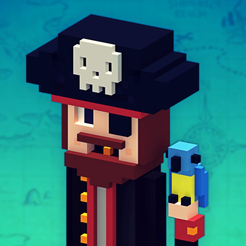 Voxel pirate!