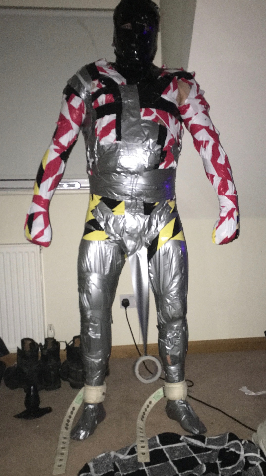 richardhandcuffhill:  ….nothing hornier than being strapped down and plugged/diapered