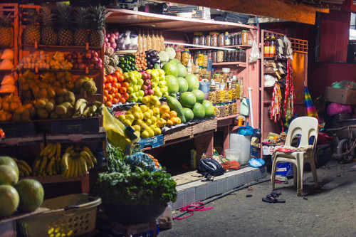 Libreville Fruit Stand on Flickr.