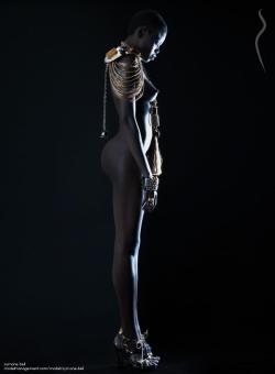 crystal-black-babes:  High Heels &amp; Long Legs: Black model Symone Beli (Senegal) in sexy high heel shoesEbony Picture Galleries:  High Heels  | Long Legs |   Skinny