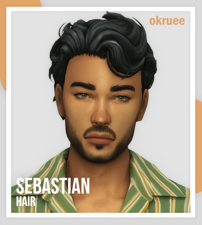 Sebastian Hair Okruee Create A Sim The Sims 4 Curseforge