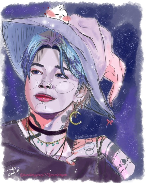 october 2019; jimin birthday art 