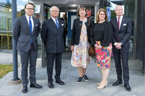 16th May 2022 // King Carl XVI Gustaf and Prince Daniel visited the Royal University of Technology. 