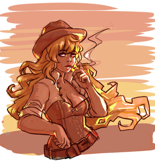 phinniasart:Warming up with some beehaw Yang in aggie.io! ♥