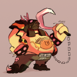 elliespy:roadhog commission