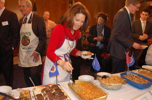 Today was the 4th annual congressional hot dish competition. All 10 members of the Minnesota Delegat