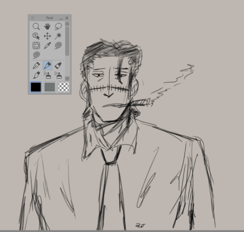 He's On His Fifth Smoke Break Of The Day