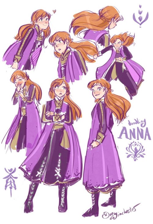 drew-winchester:doodling Anna
