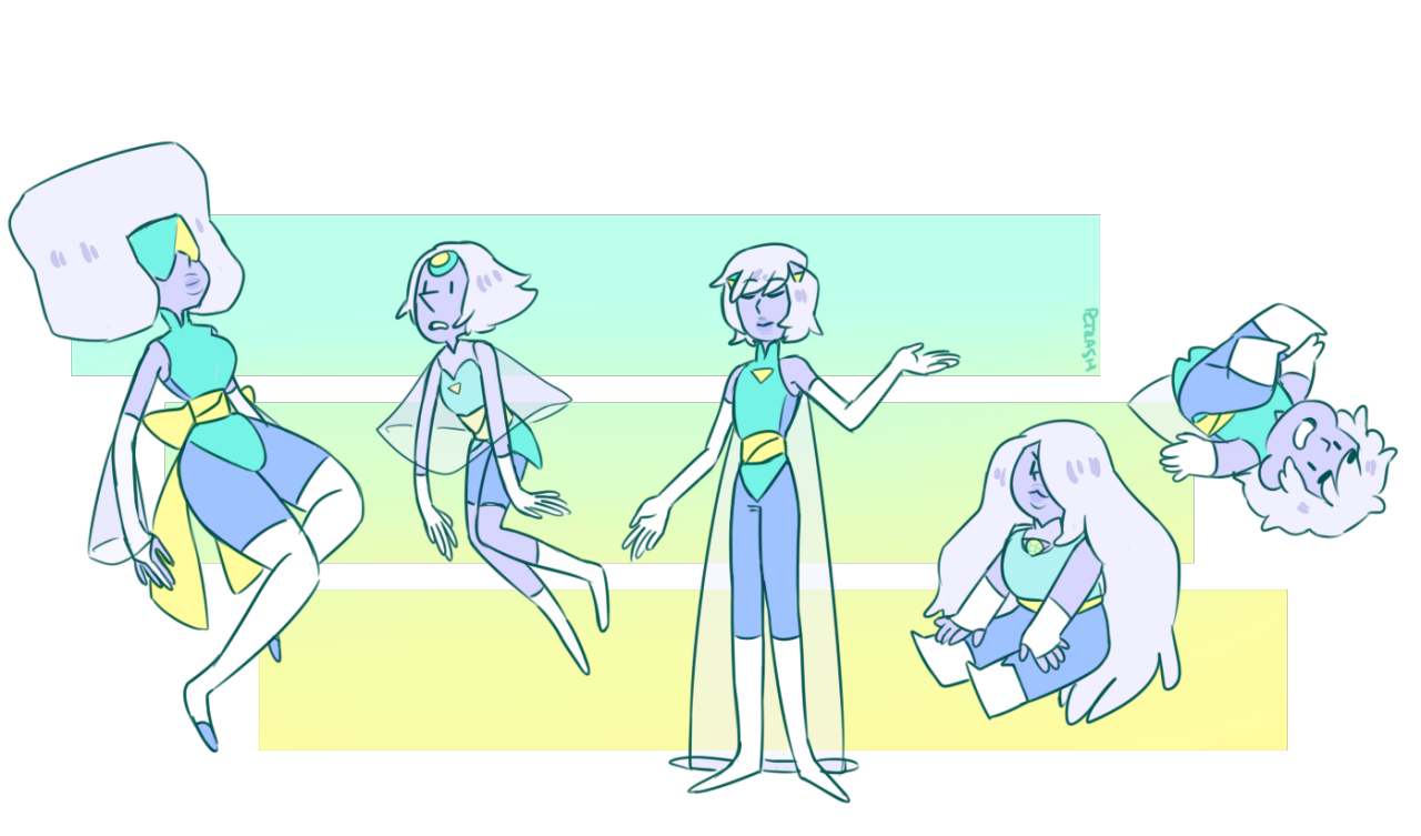 dou-hong:  pctrash:    ✰ Gems and the ‘Sonas ✰   i always liked the ‘gem