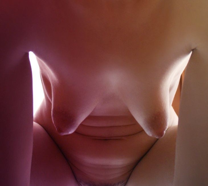 Unusual Tiny Saggy Tits