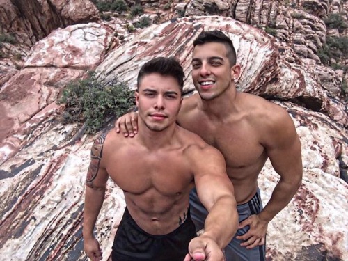 photographedgaycouples:  Nickoles Alexander Perez and his BF